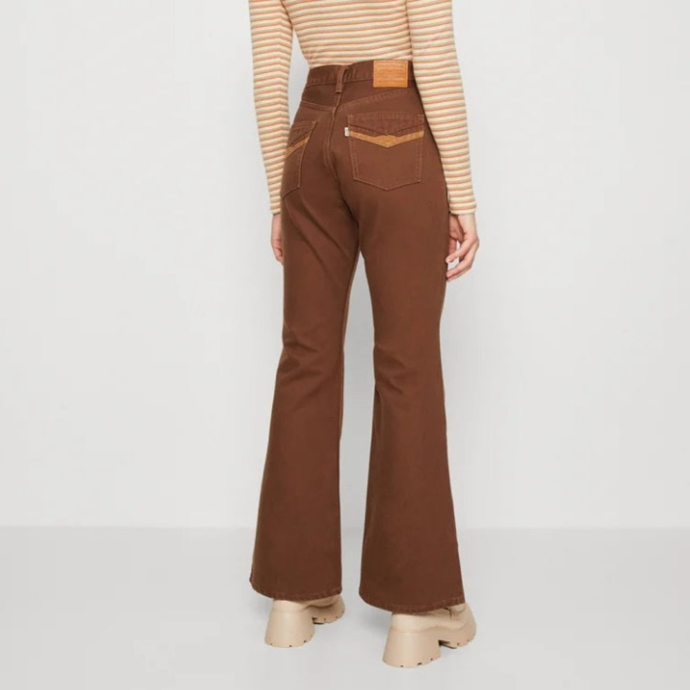 Levi's Brown Boot Cut Flare Pants